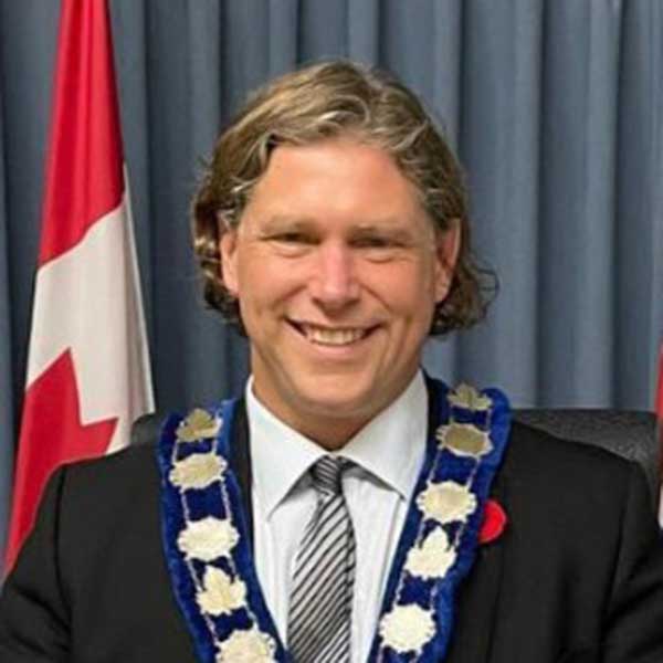 Jeff Fawcett, Mayor of Brandon, Manitoba - BACF Board Member