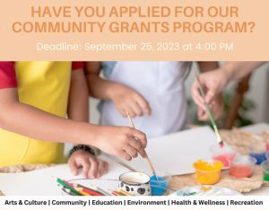 Apply BACF Community Grant