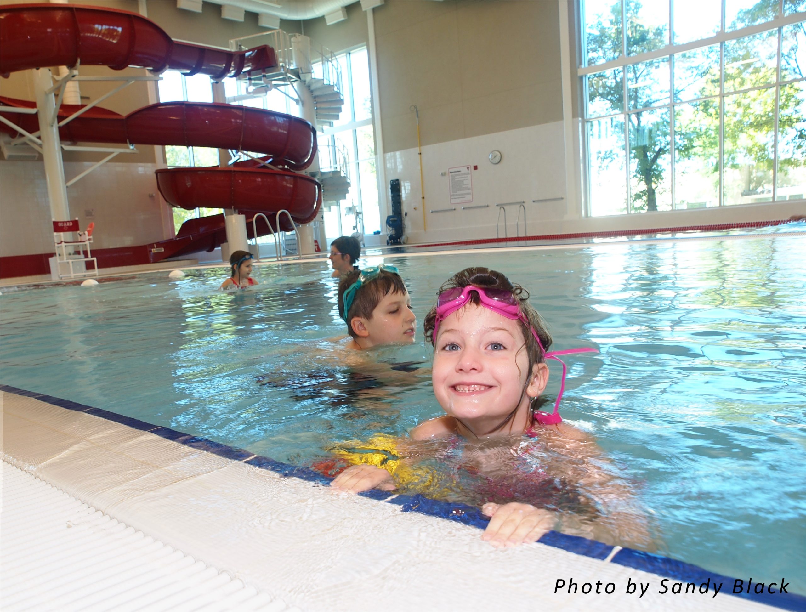 Girl Pool pic Sandy Black Children swimming at the Brandon Family YMCA
