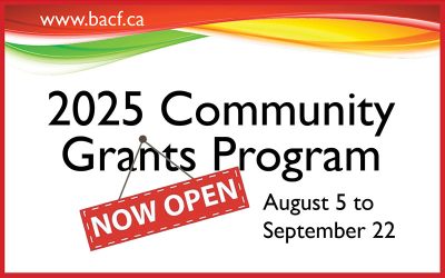 Brandon Area Community Foundation Announces Opening of 2025 Grant Application Website: Aug. 5 – Sept. 22, 2025