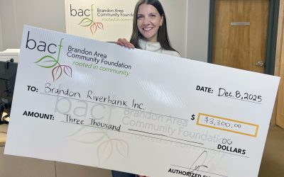 BACF Funds Brandon Riverbank’s New Watercraft Wash Station